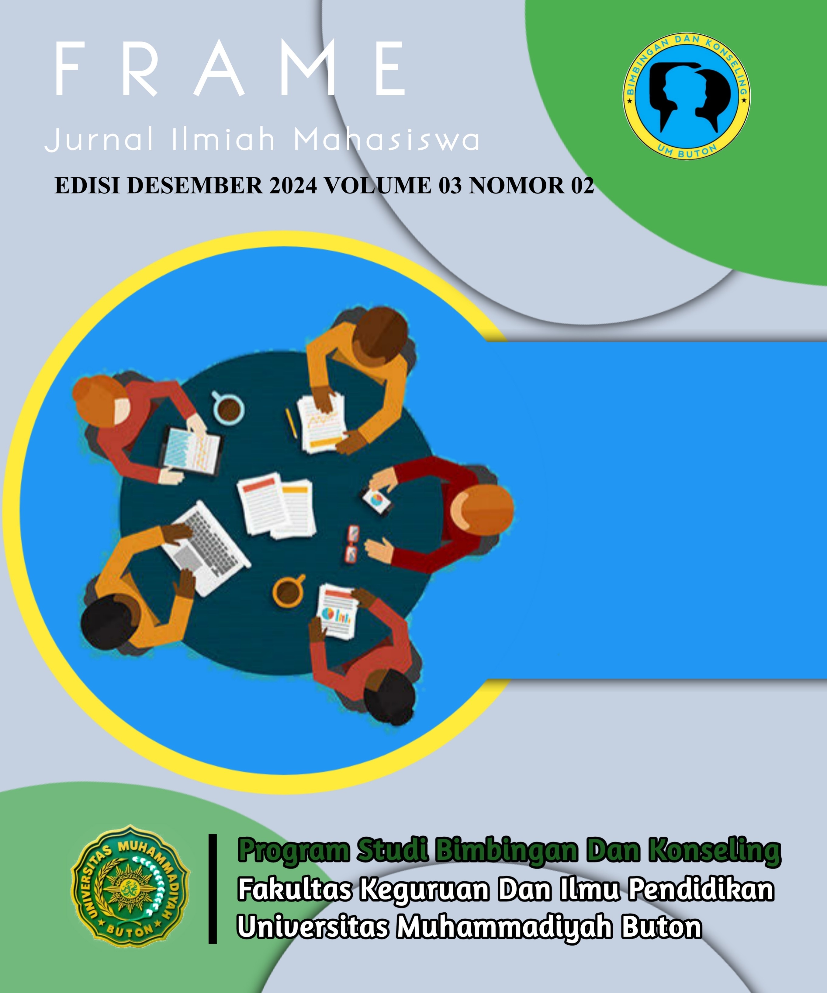 					View Vol. 3 No. 2 (2024): FRAME (Jurnal Ilmiah Mahasiswa)
				