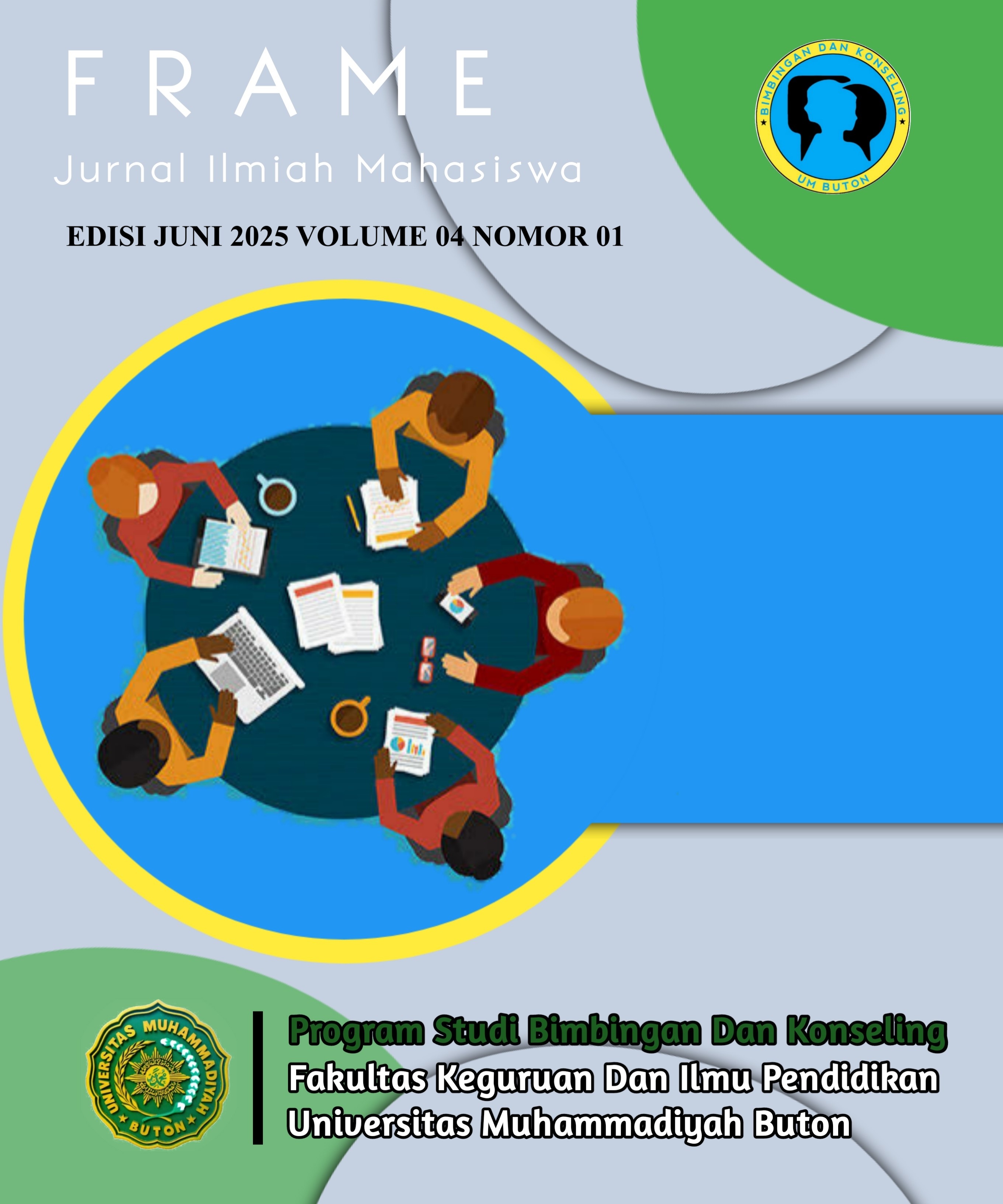 					View Vol. 4 No. 01 (2025): FRAME (Jurnal Ilmiah Mahasiswa)
				