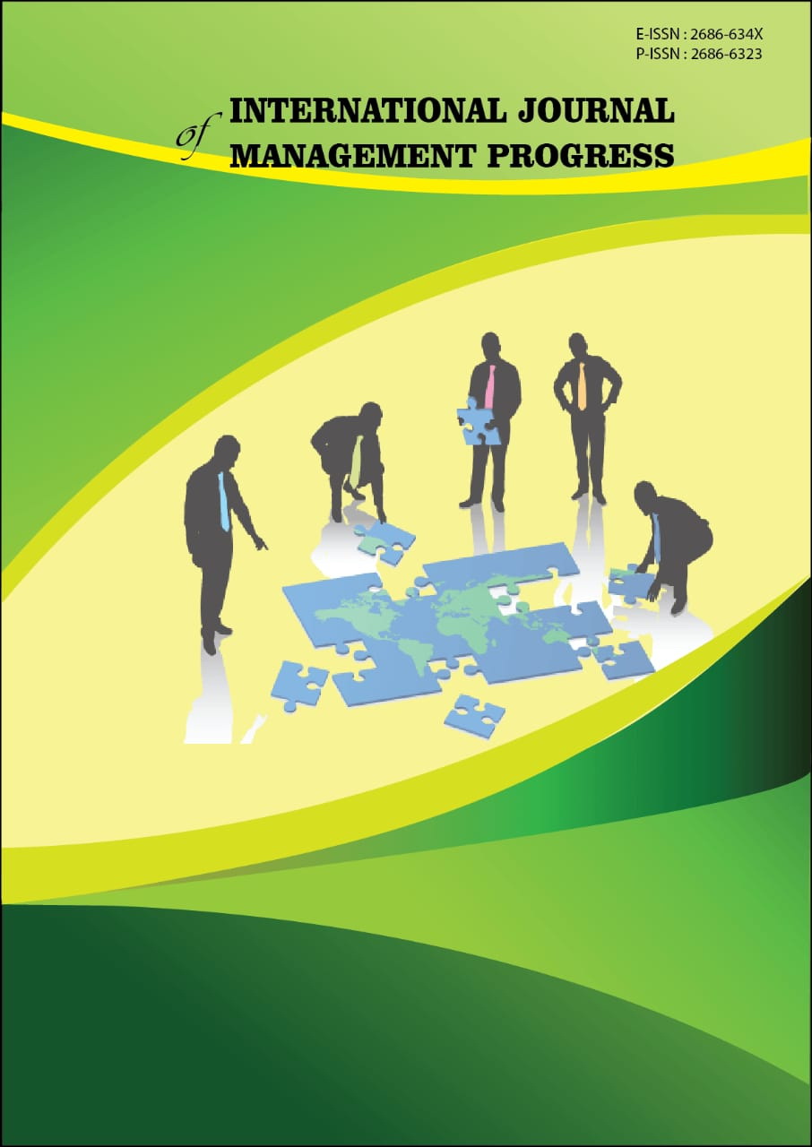 					View Vol. 2 No. 2 (2021): International Journal of Management Progress
				