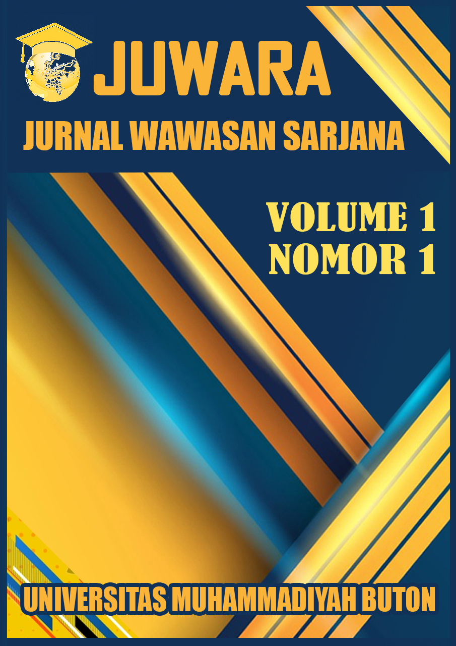 					View Vol. 1 No. 1 (2022): Jurnal Wawasan Sarjana
				