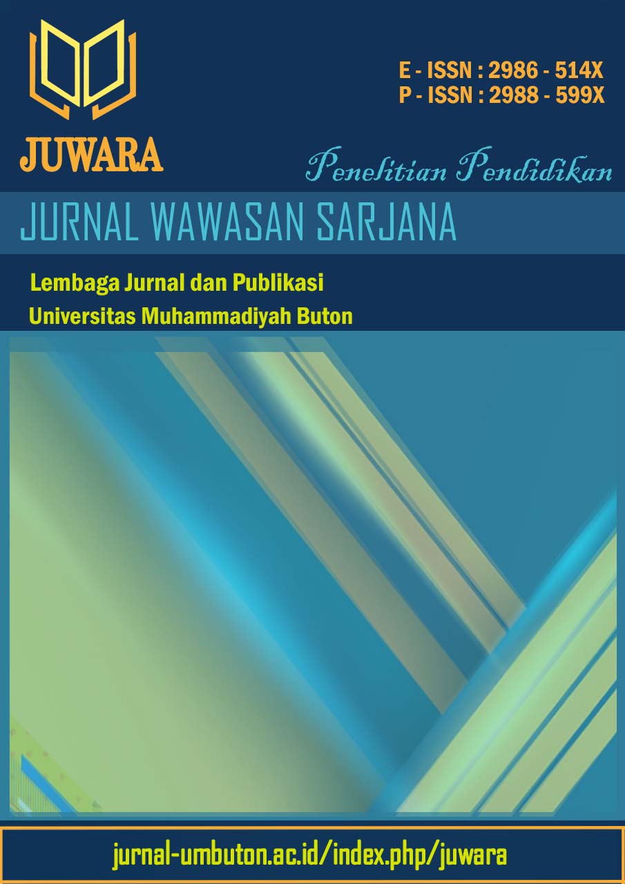 View Vol. 4 No. 2 (2025): Jurnal Wawasan Sarjana
